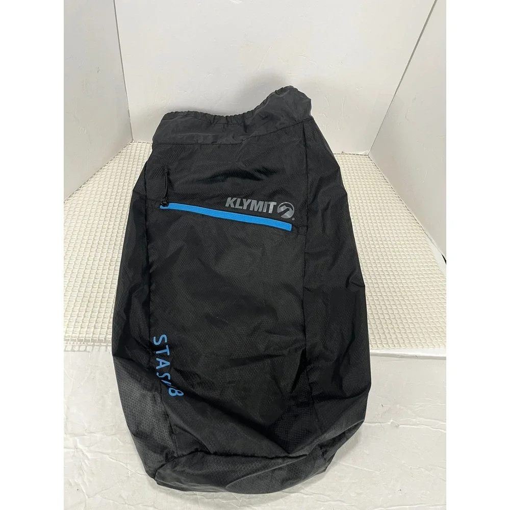 Klymit Stash 18‎ Air Frame Backpack Black Blue Hiking Daypack 12ST01BKB